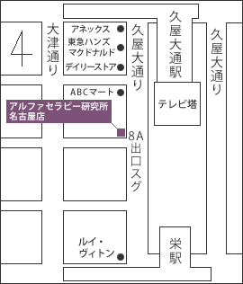 名古屋店地図